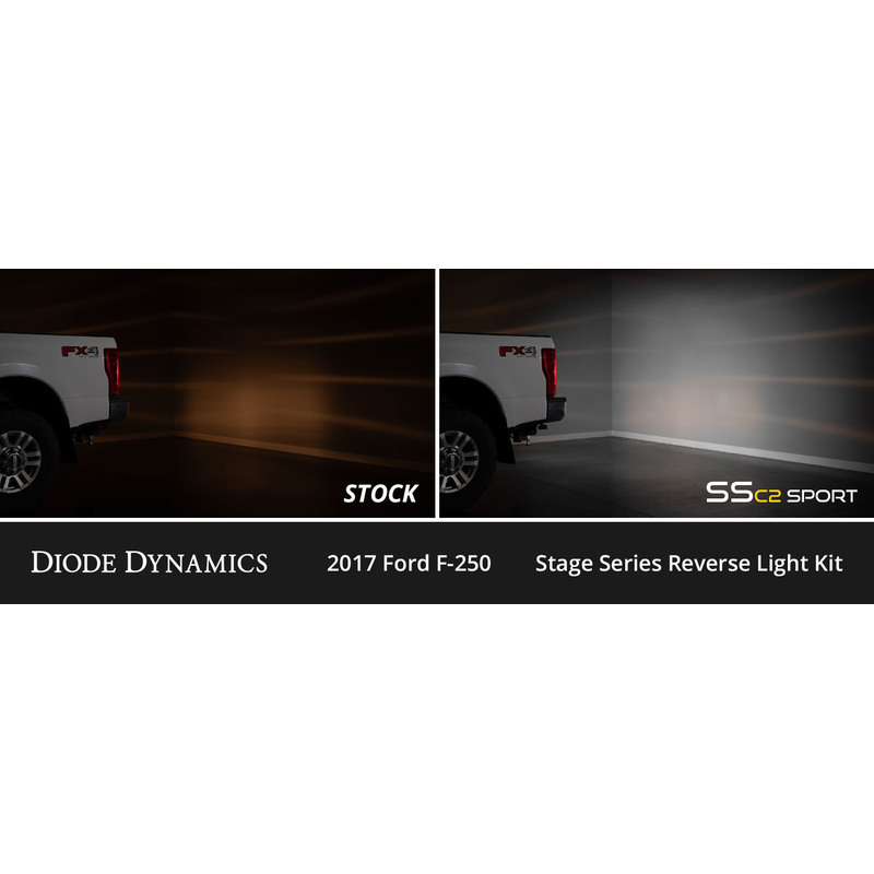  Diode Dynamics - Stage Series Reverse Light Kit for 2017-2023 Ford Super Duty, C1 Sport